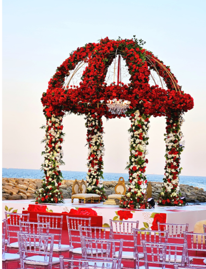 Dome Structure Mandap Decor