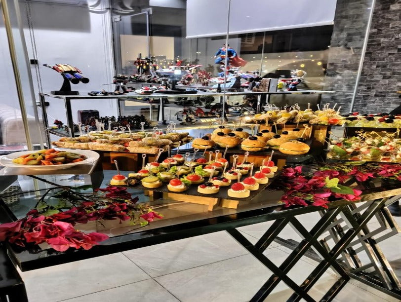 International Finger Food Buffet by Baguette Catering