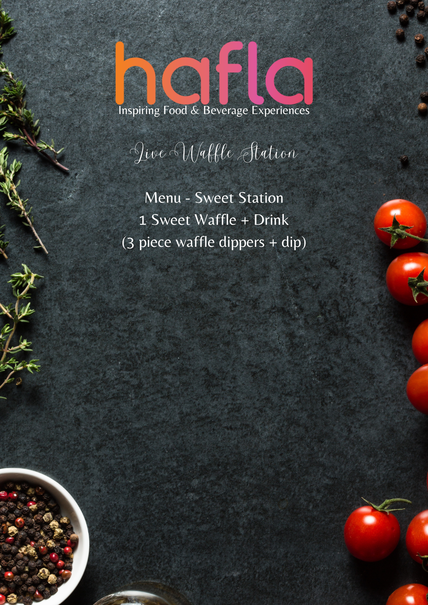 Live Waffle Station by Waffries