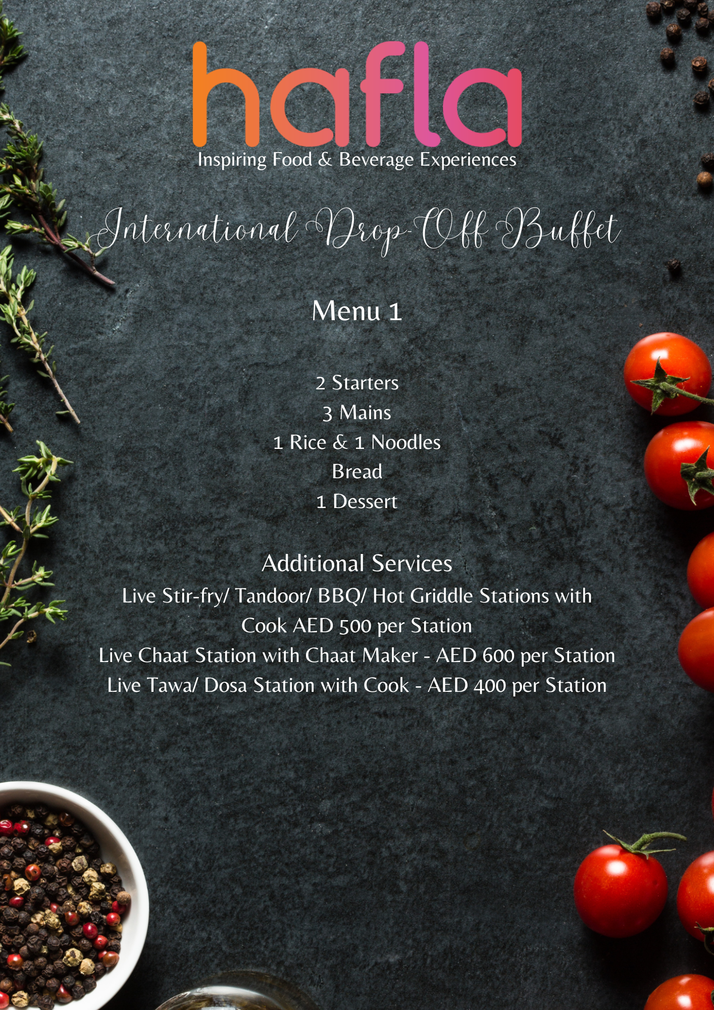 International Buffet by Indian Pavilion