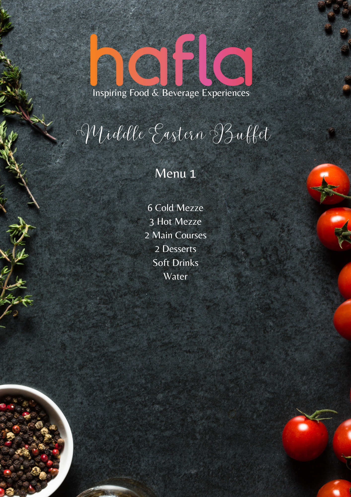 Middle Eastern Buffet by Experts Catering