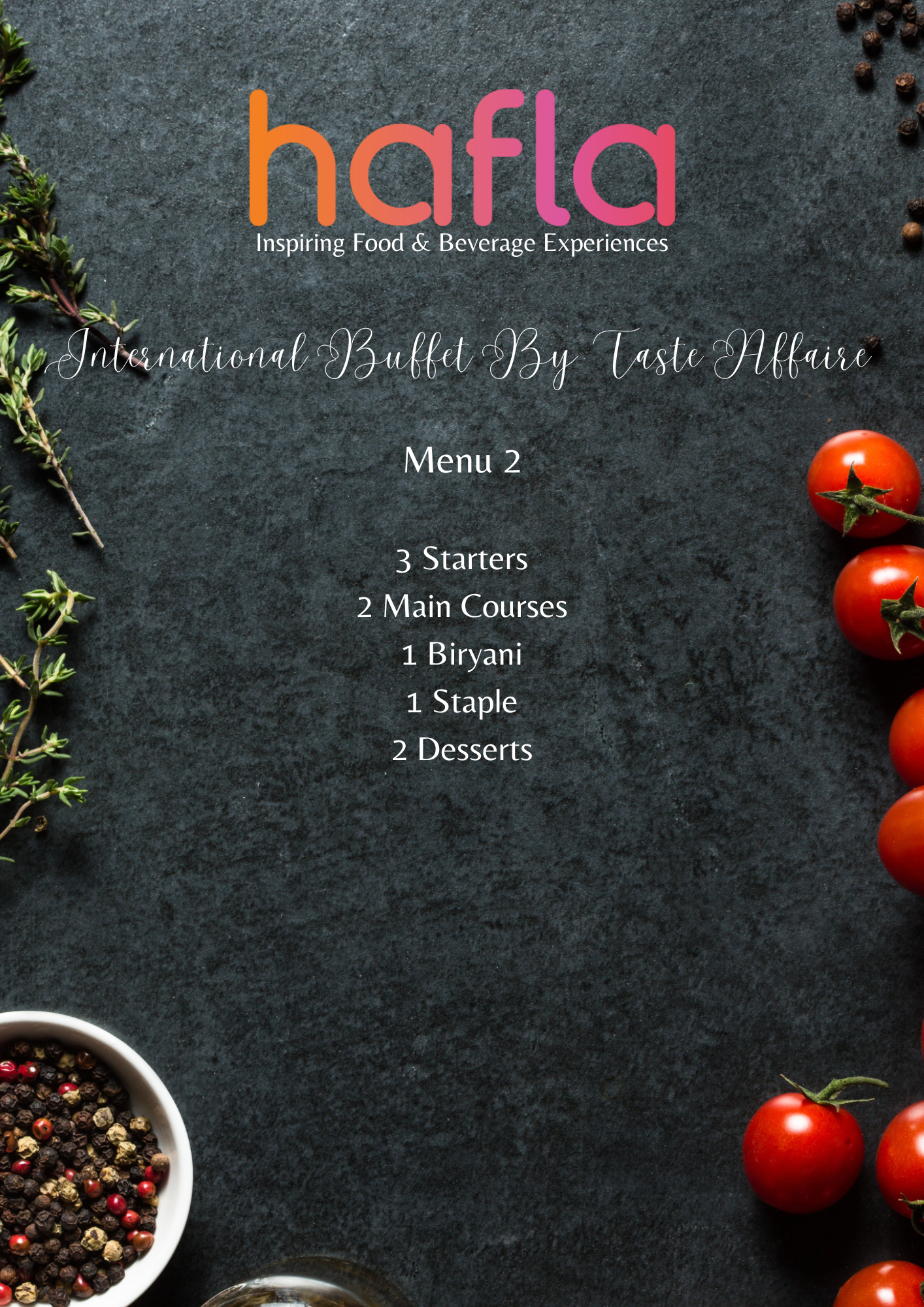 International Buffet By Taste Affaire