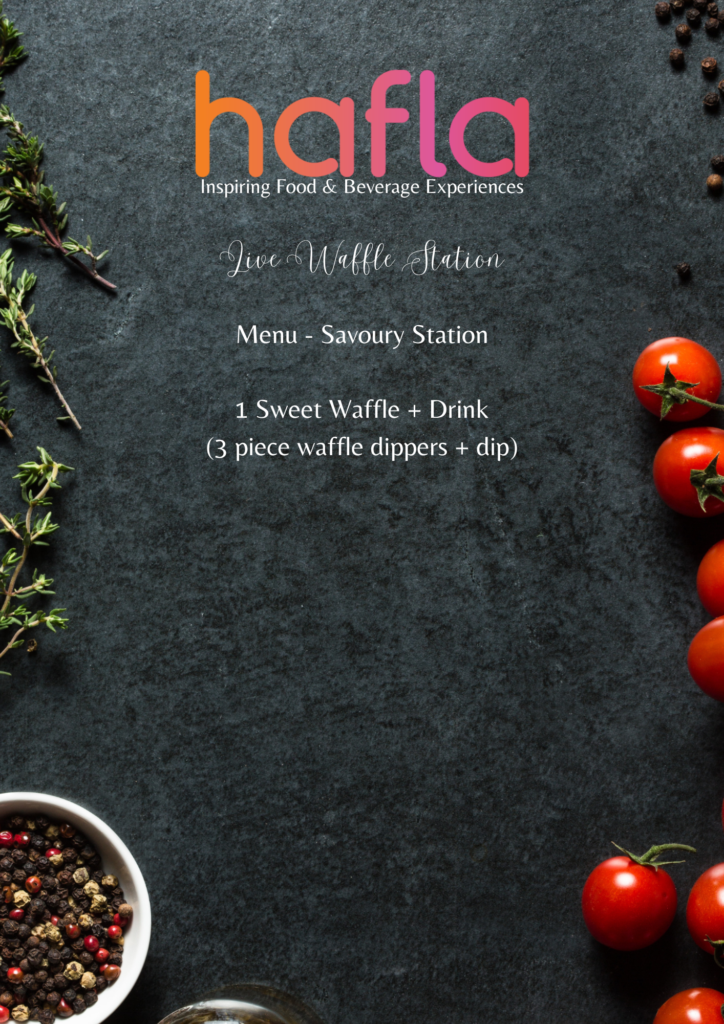 Live Waffle Station by Waffries