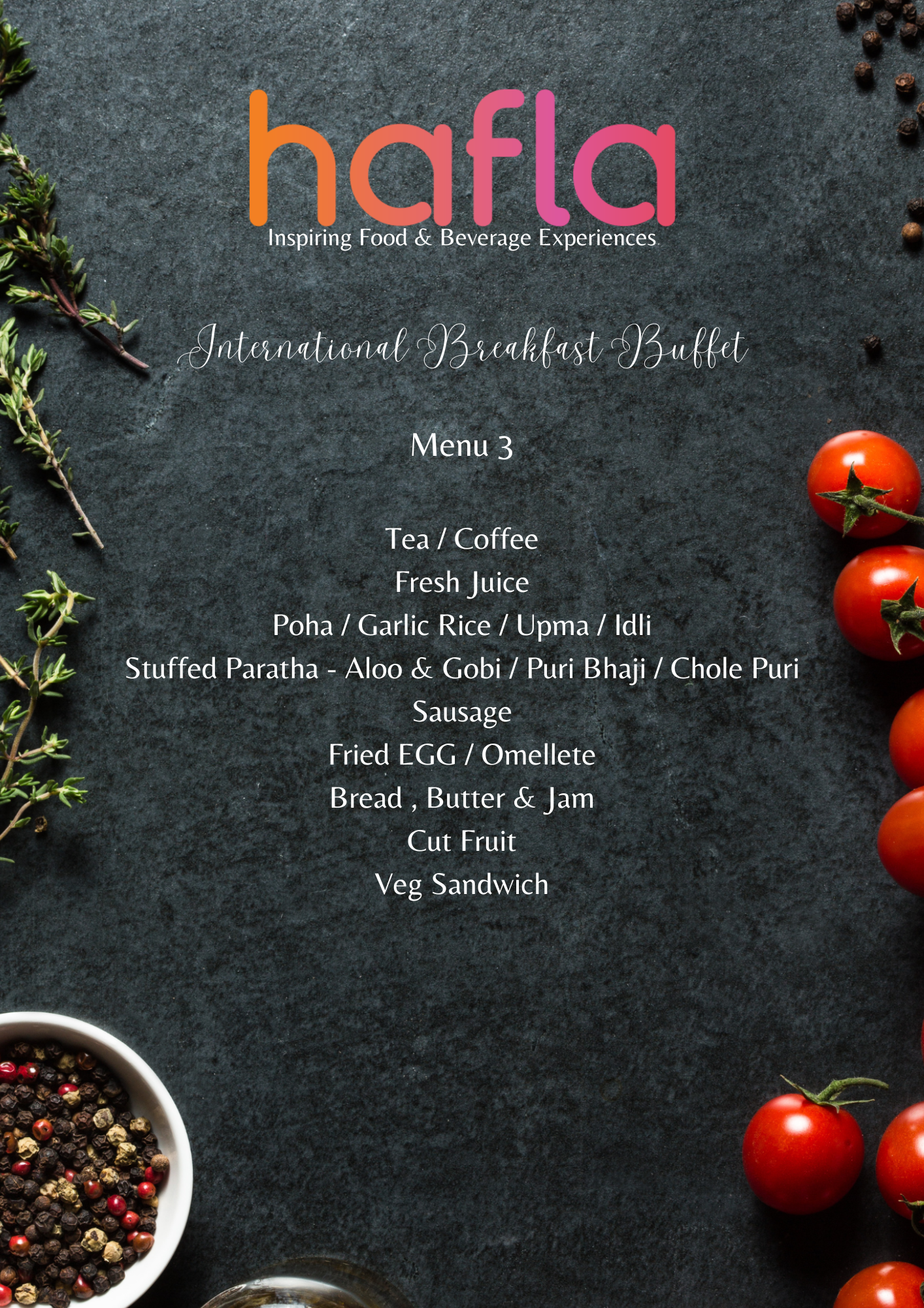 International Breakfast Buffet by Bombay Chulli