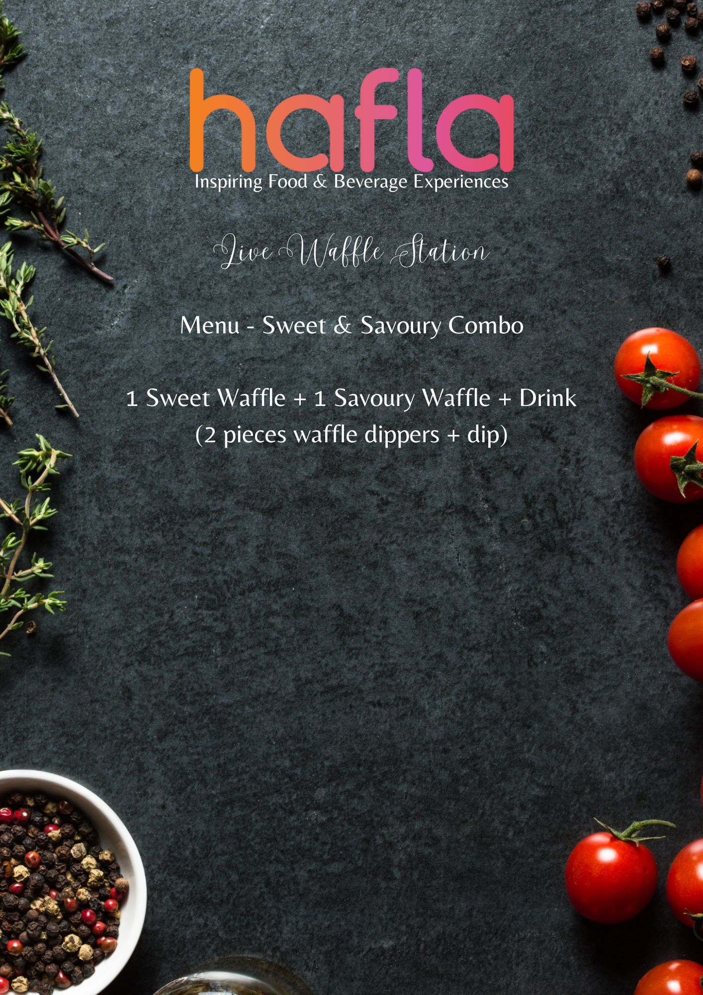 Live Waffle Station by Waffries