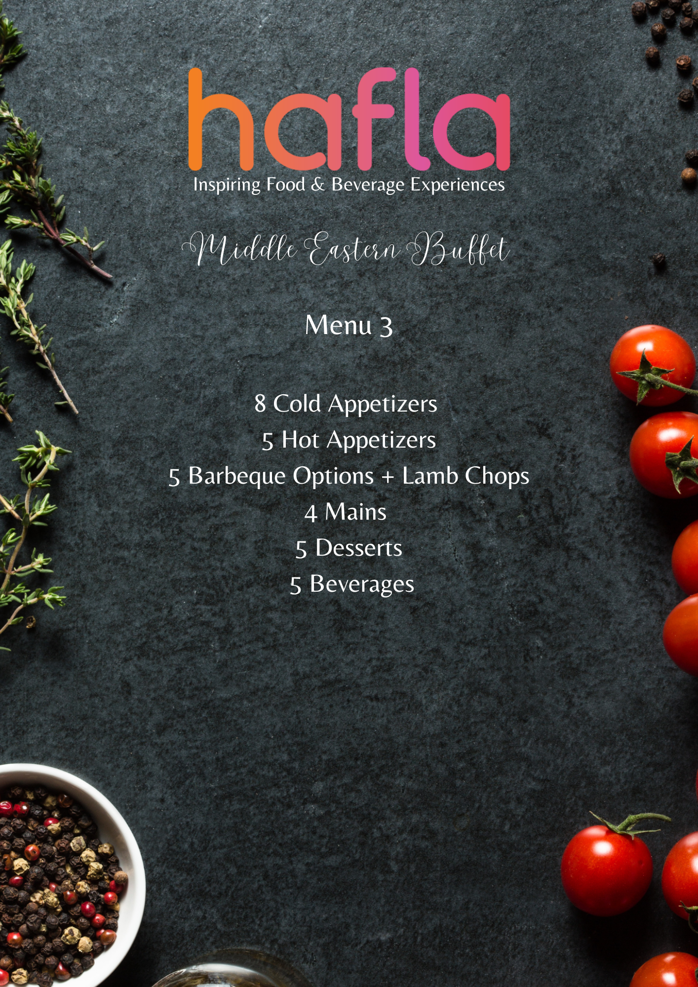 Premium Middle Eastern Buffet by Rawabina Restaurant