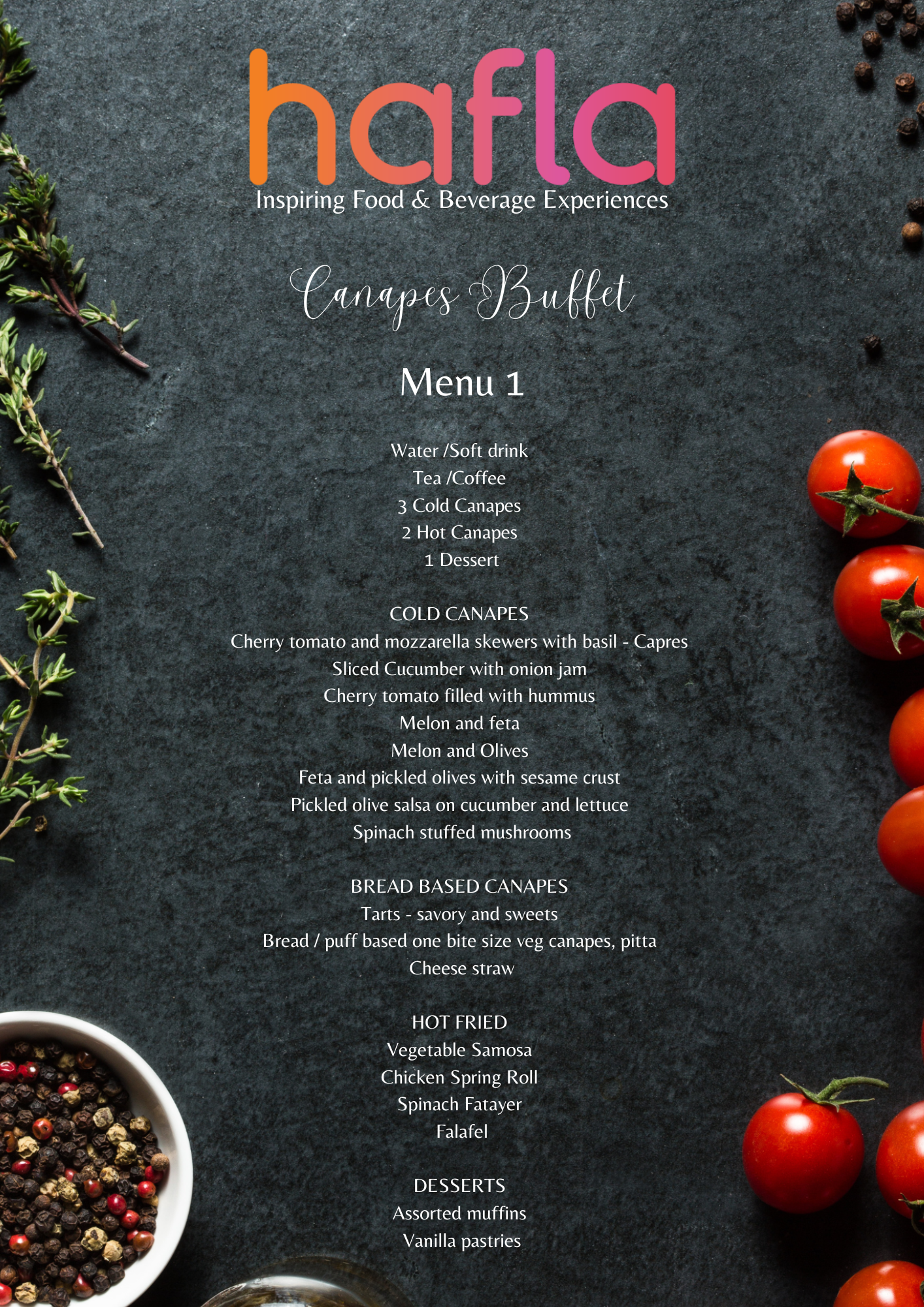 Canapes Buffet by S Hotel