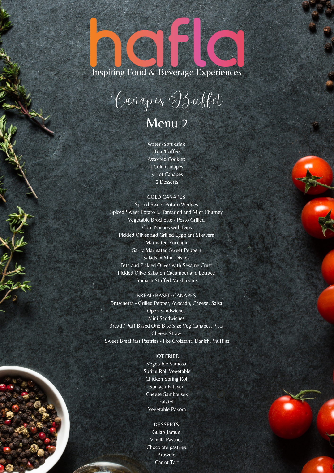 Canapes Buffet by S Hotel