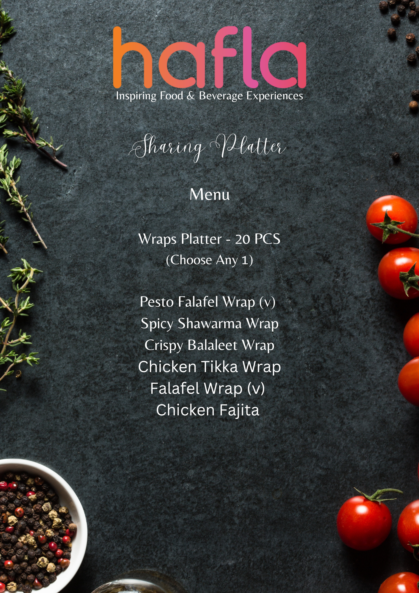 Sharing Platter by The White Boutique
