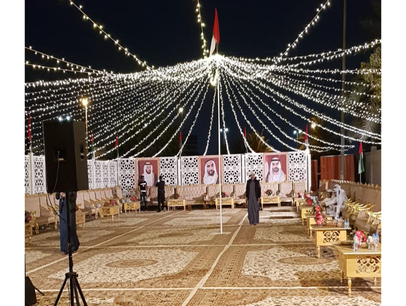 Semi Flus Ramadan Lighting