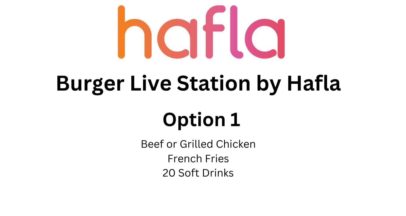 Hafla Exclusive Burger Live Station
