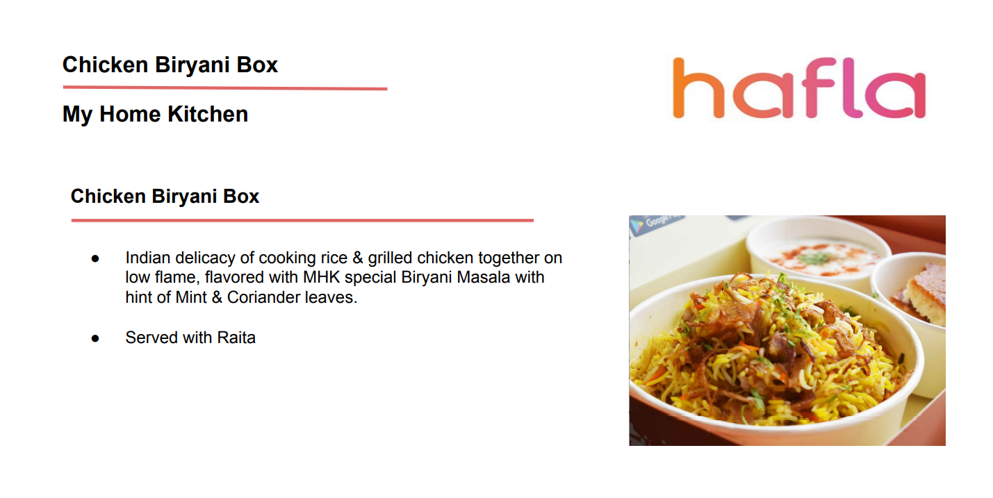 Biryani Box by My Home Kitchen