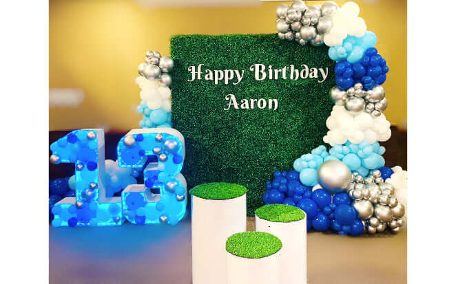 Glitz Birthday Backdrop