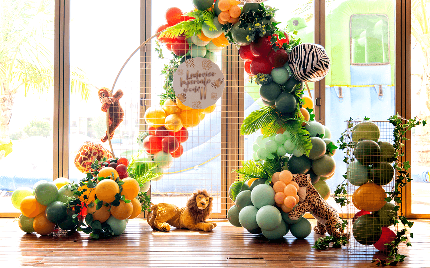 Mesh Safari Basic Theme Decor