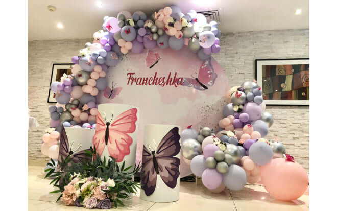 Beautiful Butterfly Theme Decor