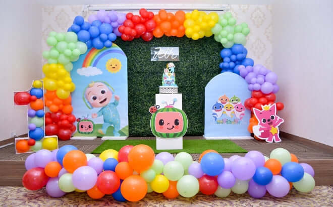 YOYO Cocomelon Theme Decor