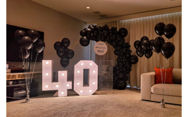 Inky 40th Birthday Decor Dubai