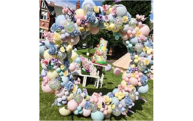 Flower Balloon Arch Dubai