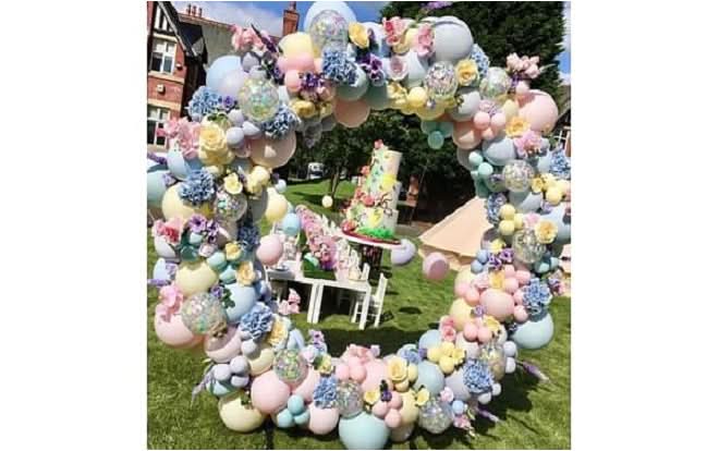 Flower Balloon Arch Dubai