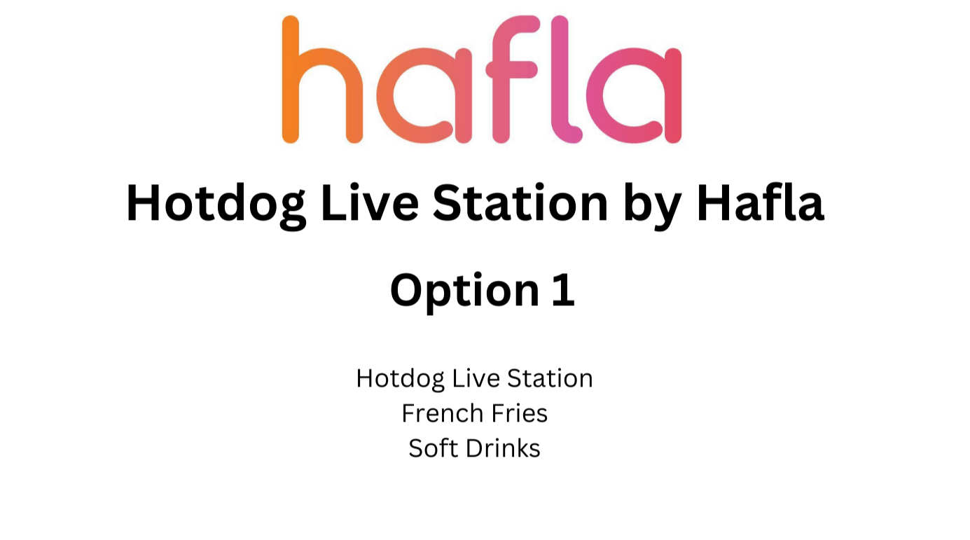 Hafla Exclusive Hotdog Live Station