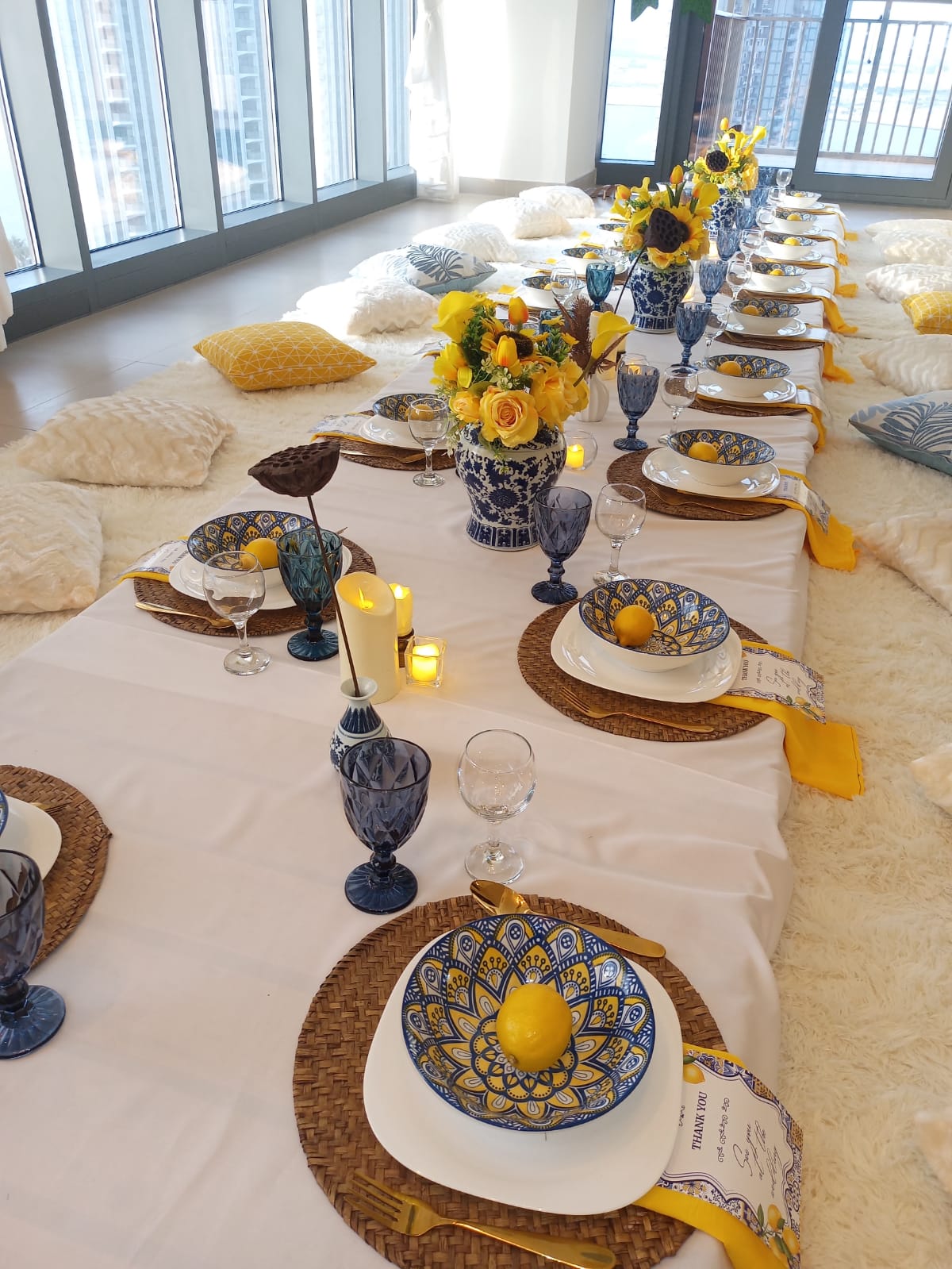 Ramadan Iftar & Suhoor Turkish Lemon Setup Decor