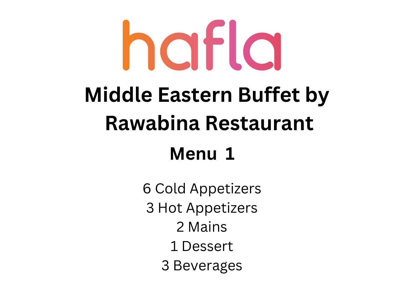 Middle Eastern Buffet by Rawabina Restaurant