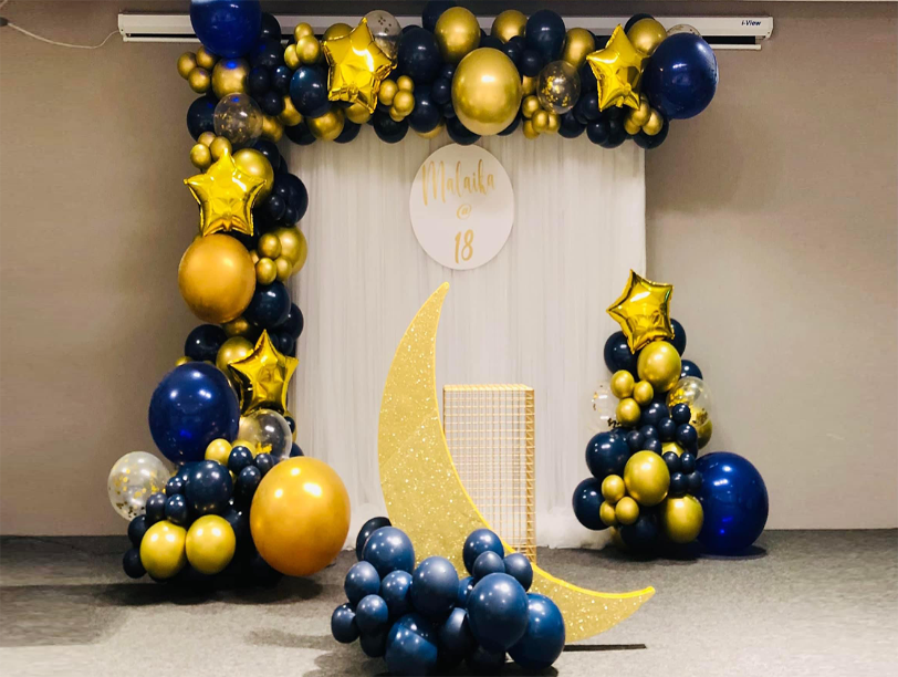 Ramadan Balloon Set-Up