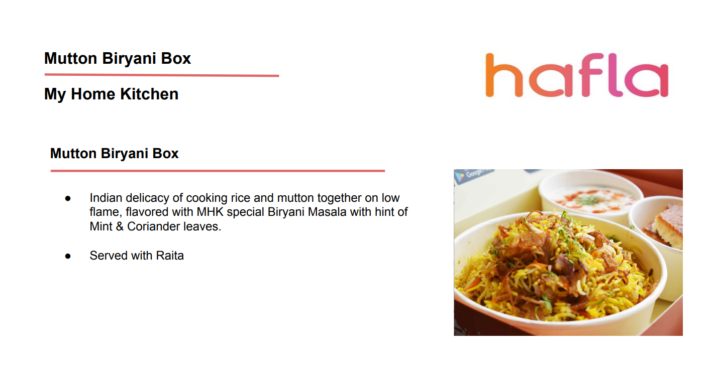 Biryani Box by My Home Kitchen