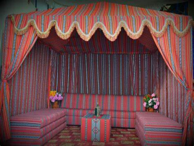 Ramadan Premium Majlis Setup For 12 + 5x5 Tent - Monthly Rental