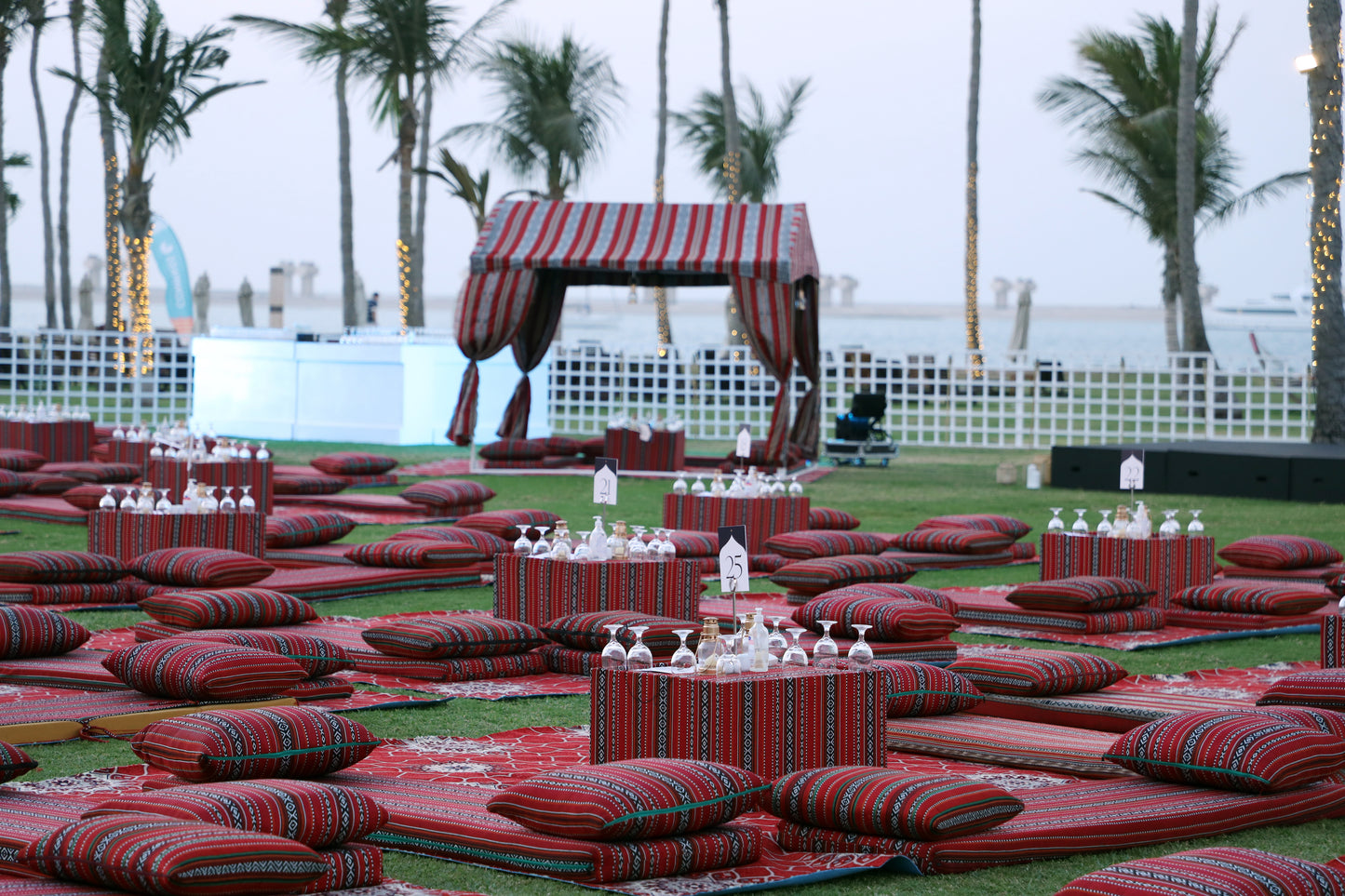 Ramadan Low Majlis Seating for 9