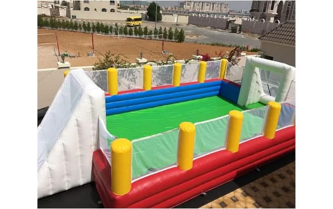 Green & Yellow Football Field Dubai
