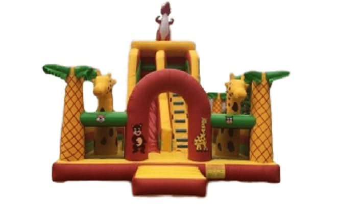 Barney Combo Bouncy Castle Dubai