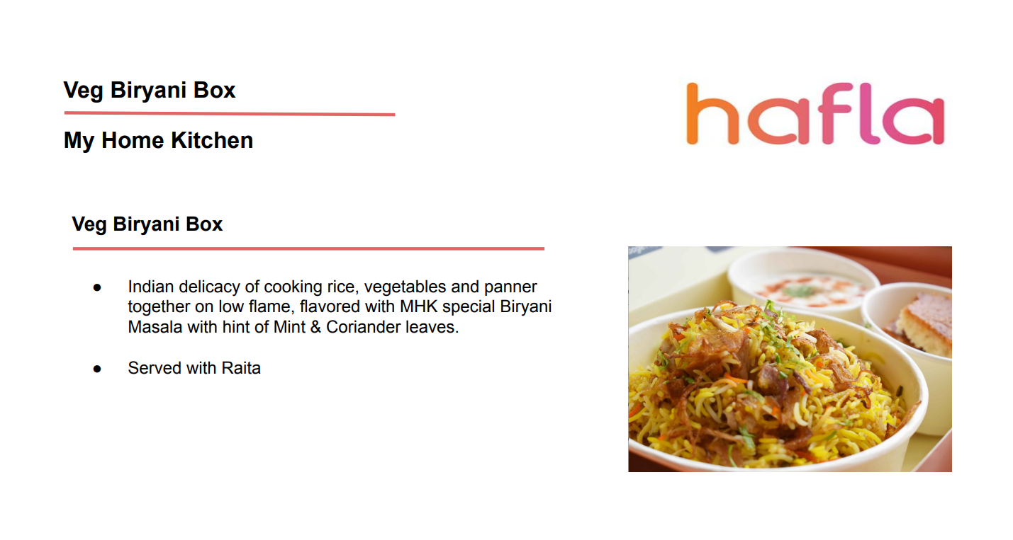 Biryani Box by My Home Kitchen