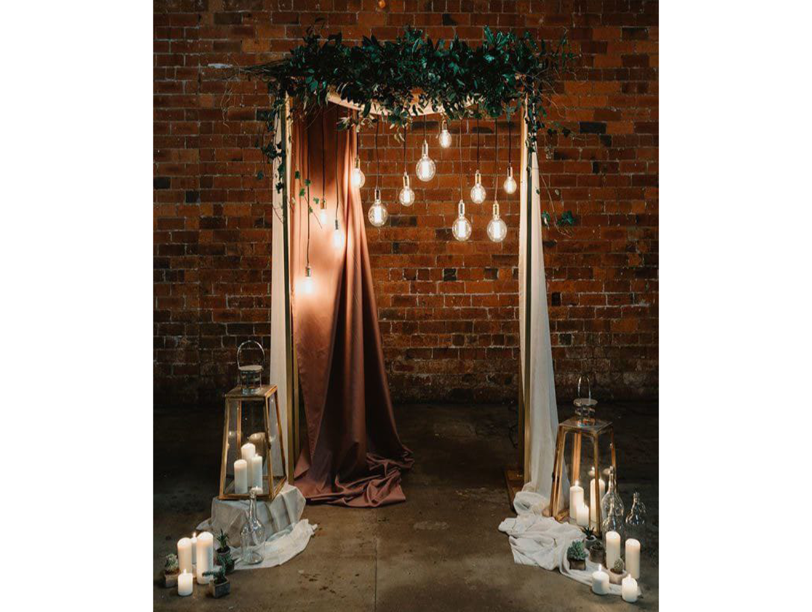 Ramadan Warm Hazel Backdrop