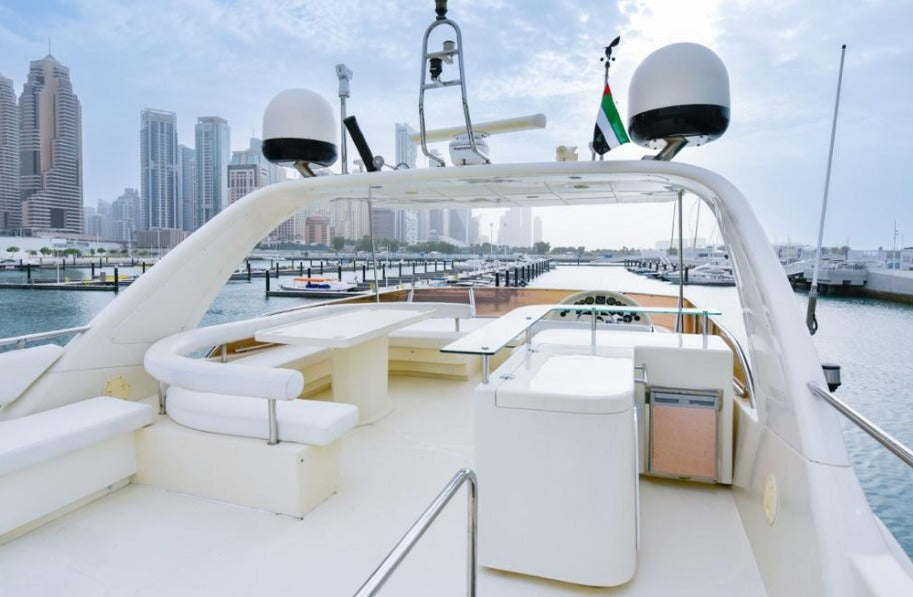 90 Ft Yacht Dubai Marine I Upto 40 Pax I 4 Hrs