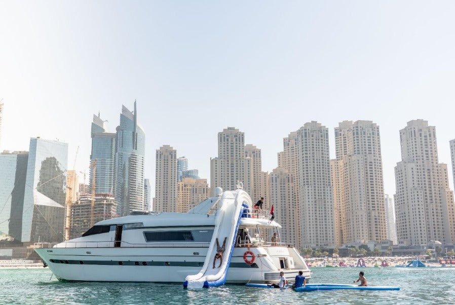90 Ft Slide Yacht I Upto 50 Pax I 4 Hrs