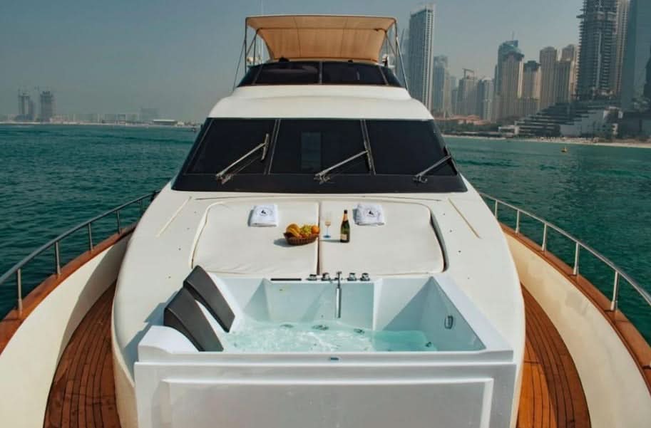 80 Ft Yacht Jacuzzi Italian I Upto 30 Pax I 4 Hrs