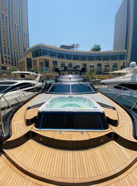 95 Ft Black Party Yacht I Upto 40 Pax I 4 Hrs