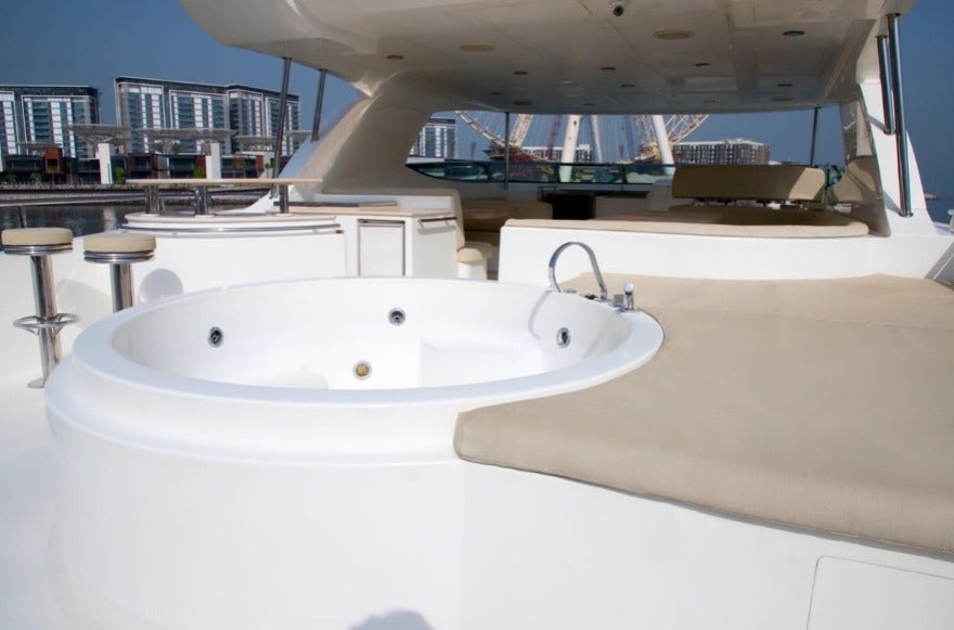 101 Ft Jacuzzi Yacht I Upto 50 Pax I 4 Hrs