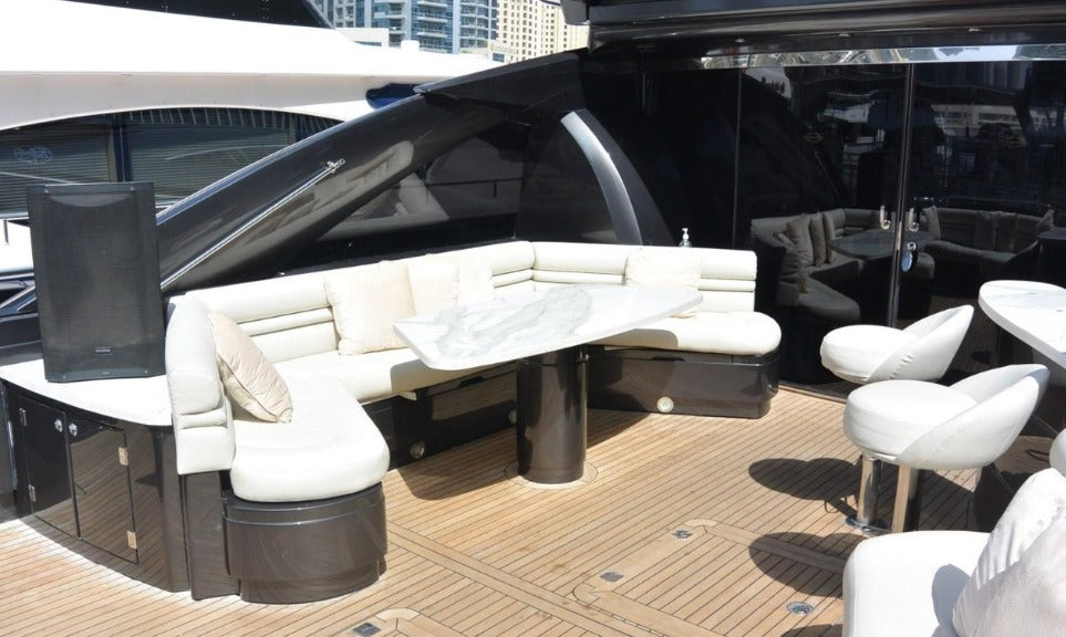 95 Ft Black Yacht I Upto 20 Pax I 4 Hrs