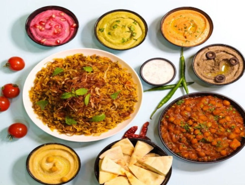 Vegetarian Middle Eastern Meal Box by Nabati House