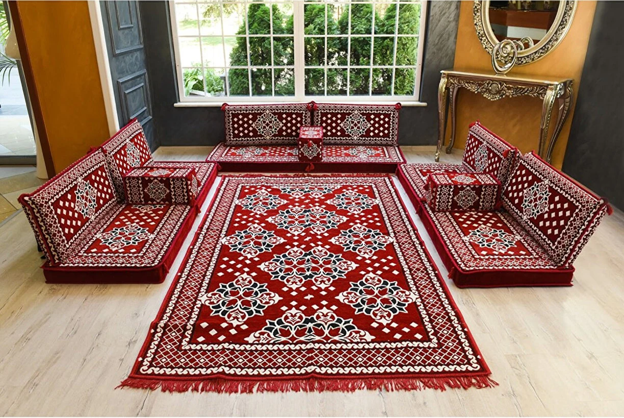 Ramadan Lounge Seating for 4 (Mattress)