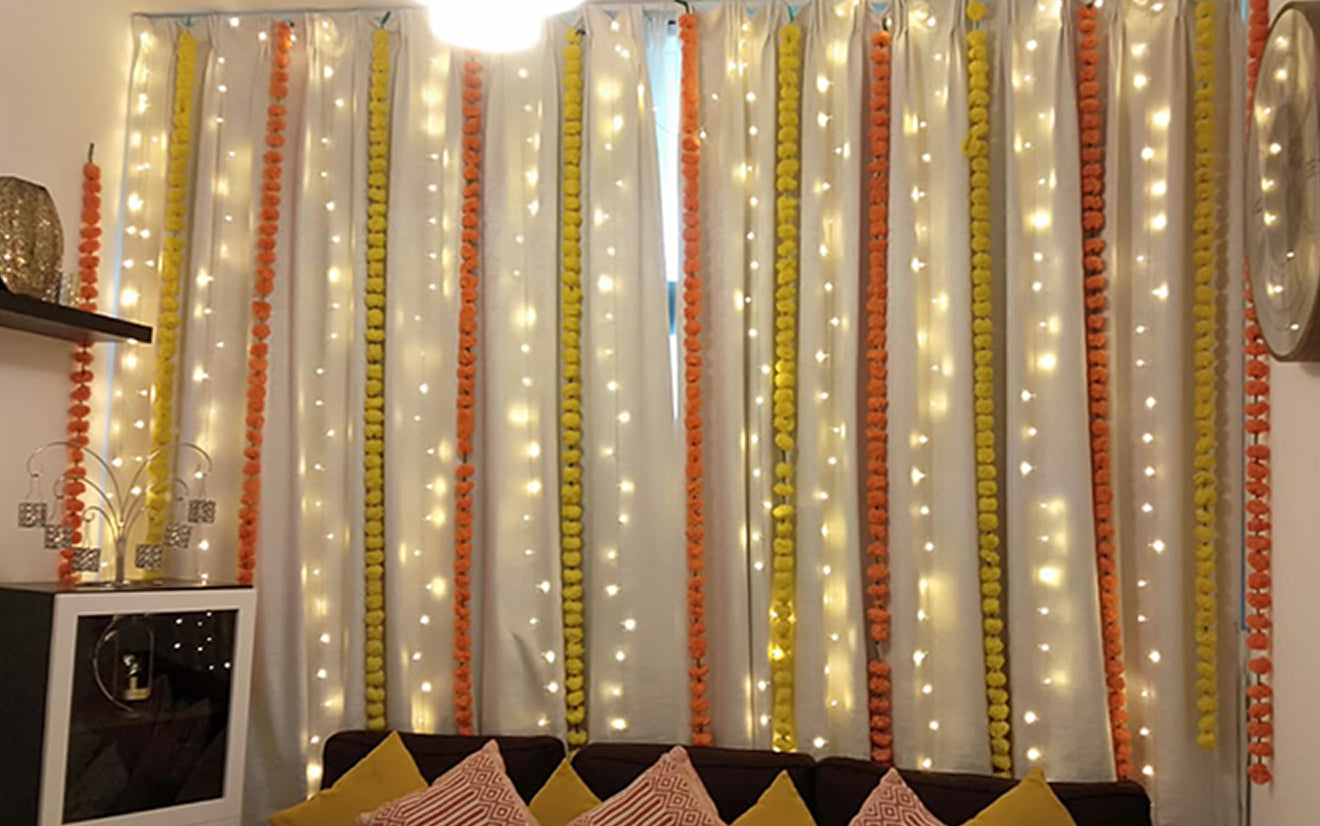 Festive Lights & Garlands Diwali Home Decor
