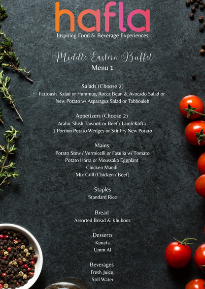 Middle Eastern Buffet by Taste Studio