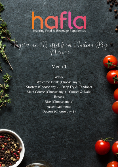 Vegetarian Buffet from Indian By Nature