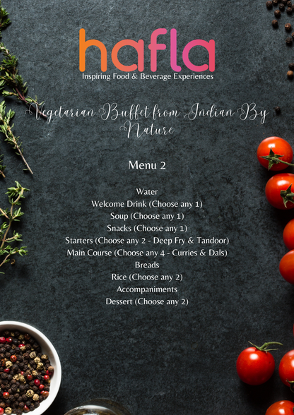 Vegetarian Buffet from Indian By Nature