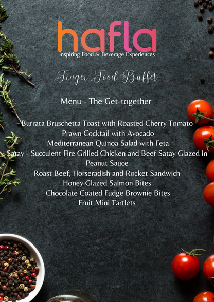 Finger Food Buffet by Hangry Sticks