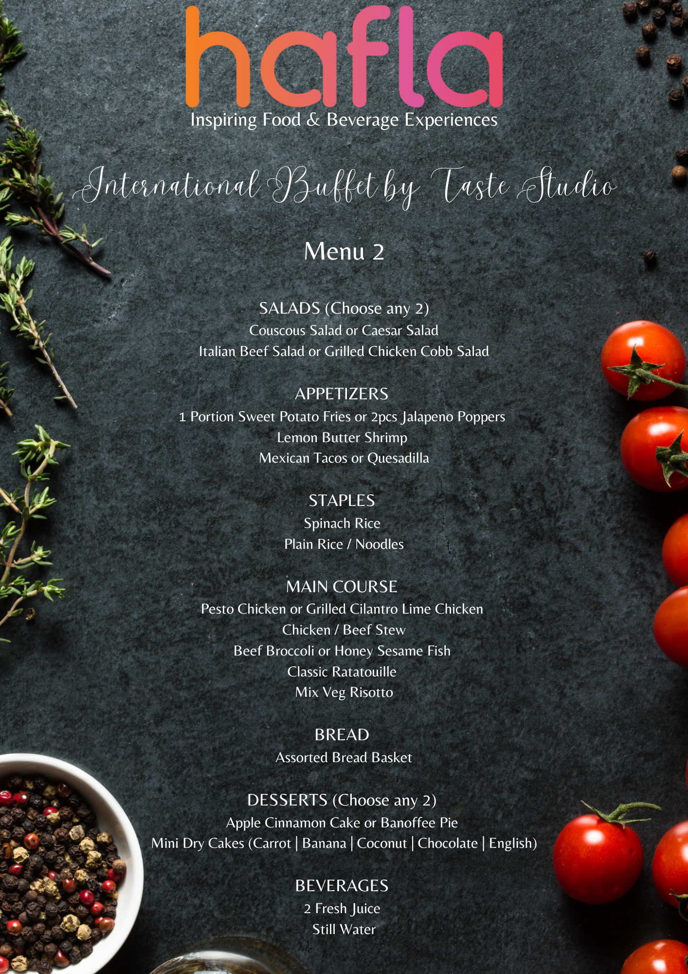 International Buffet by Taste Studio