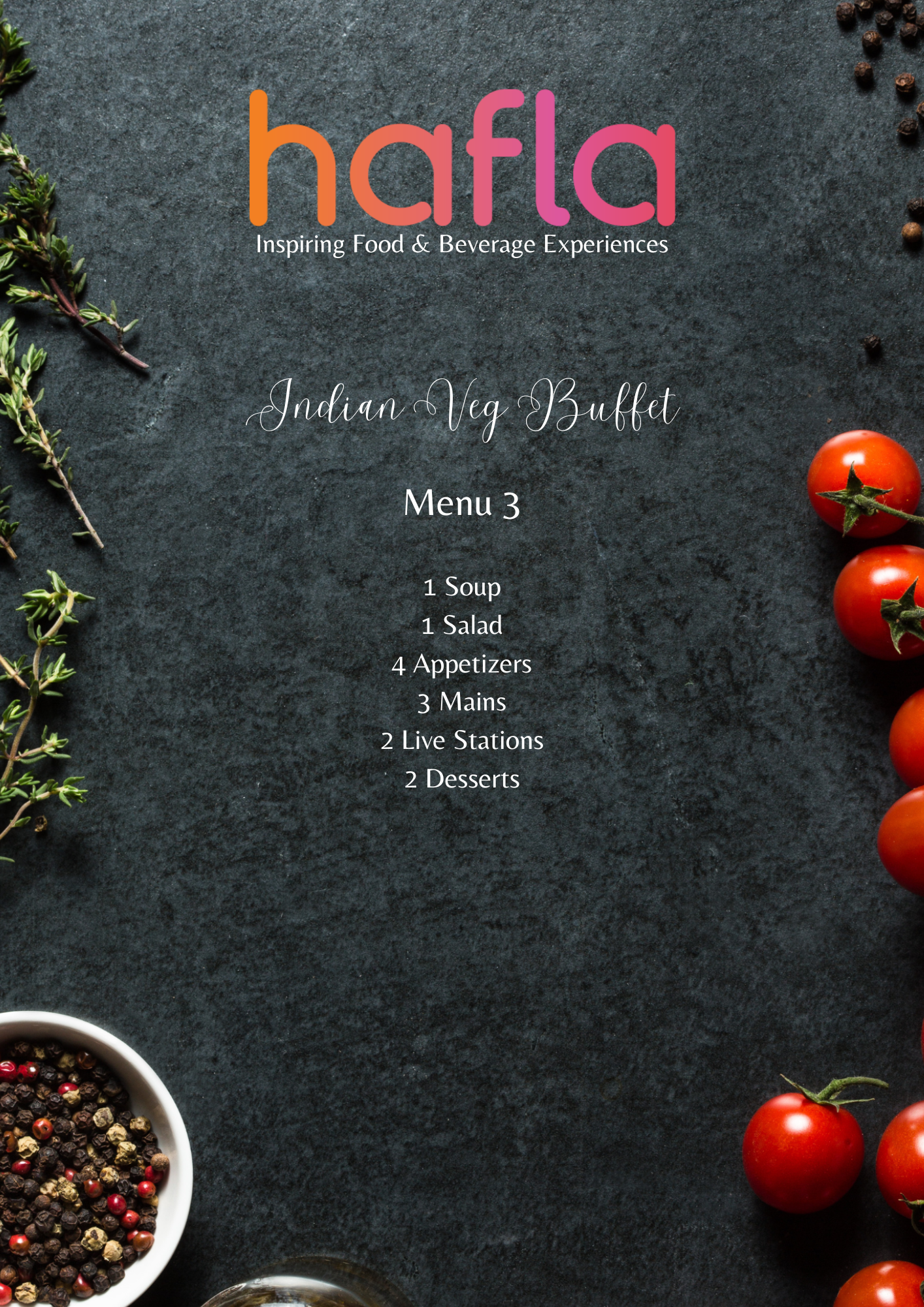 Indian Veg Buffet by Spice Klub