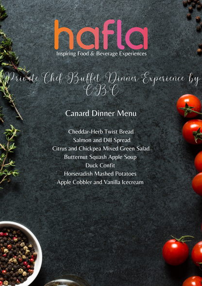 Private Chef Buffet Dinner Experience by CBC